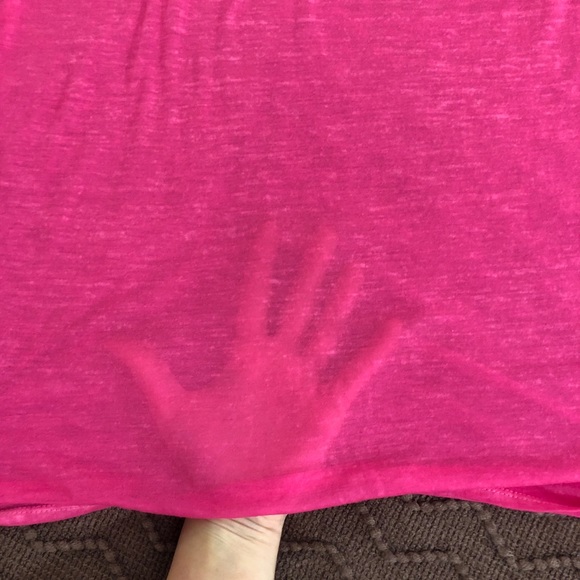 Soft Athleta hot pink workout tank top - Picture 2 of 4